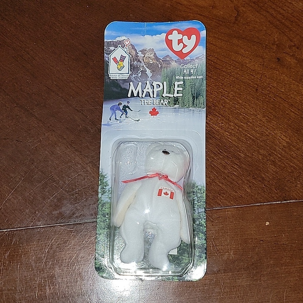 (J3) Ty -Maple Bear McDonald's 1999
